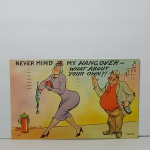 Vintage Comic Humor Postcard 1950s