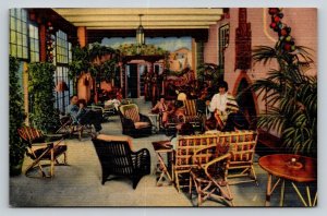 La Fonda Hotel  Santa Fe  New Mexico  Postcard