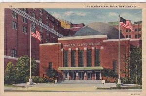 The Hayden Planetarium New York City New York 1936