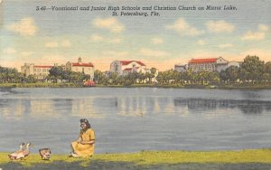 Junior High Schools, Christian Church on Mirror Lake St Petersburg, Florida  