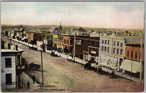 Killarney Manitoba Main Street Unused Postcard H82