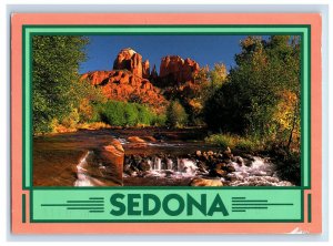 Vintage Sedona Cathedral Rock, Arazona. Postcard 7WE