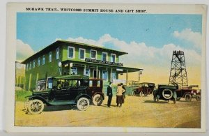 Massachusetts Mohawk Trail, Whitcomb Summit House and Gift Shop Postcard S2