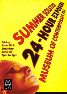  Summer Solstice, 24 Hour Exposure, Museum Of Contemporary Art  