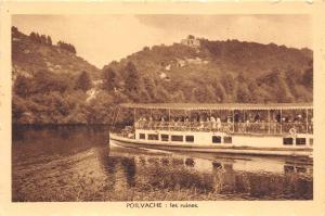 BR9091 Poilvache Les Ruines ship bateaux   belgium