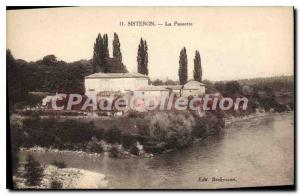 Postcard Old Sisteron Thread the needle