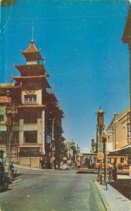 USA San Francisco Chinatown Chrome Postcard 02.96