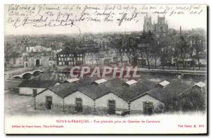 Old Postcard Vitry the Francoise Vue Generale Cavalry Headquarters Jack