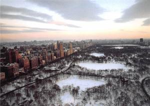Winter Sunrise over Central Park - New York