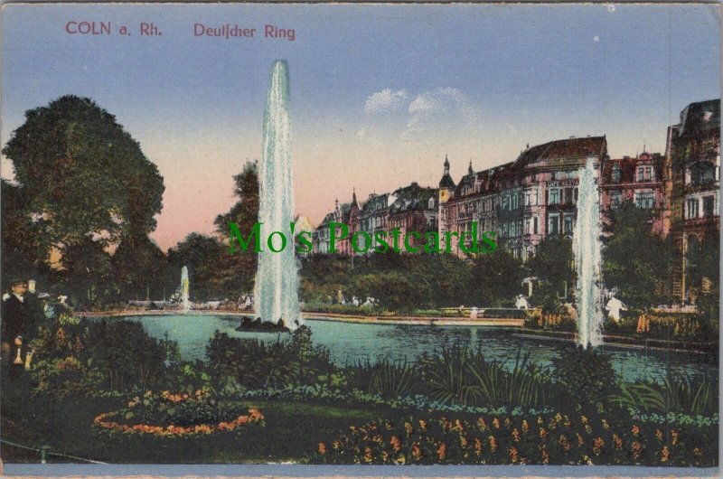 Germany Postcard - Cologne - Coln a.Rh - Deutfcher Ring  RS32508