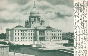 Vintage Postcard 1908 New State Capitol Building Providence Rhode Island RI