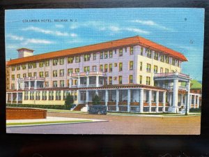 Vintage Postcard 1930-1945 The Columbia Hotel, Belmar, New Jersey