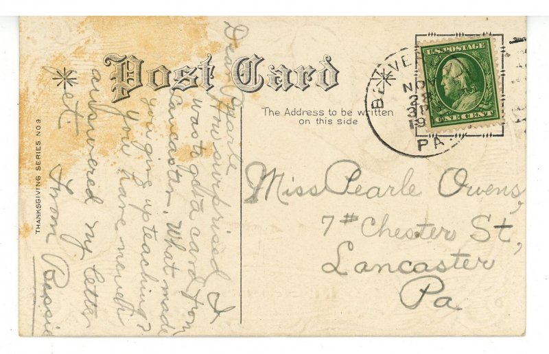 Greeting - Thanksgiving