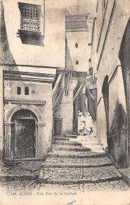 Lot131 africa algeria a street of the casbah alger