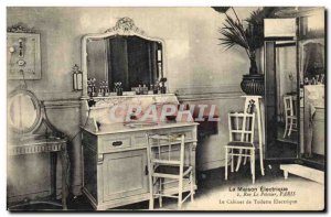 Old Postcard Electricite The house electric Rue Le Peletier Paris The electri...