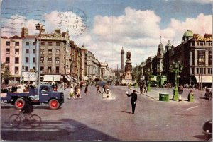 Ireland Dublin City O'Connell Street 1956