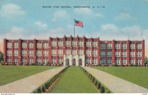 GREENSBORO , North Carolina , 1930-40s ; Senior High School