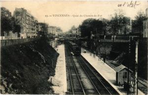 CPA Vincennes - Quai du Chemin-de-Fer (259964)