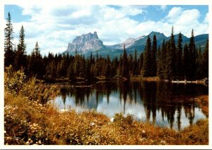 Canada Banff National Park Castle Mountain