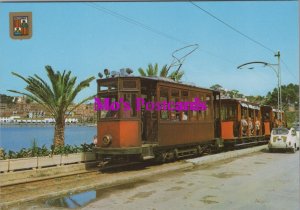 Spanish Transport Postcard - Mallorca Soller, Tramway of The Port  RR20380