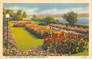 Sunken Gardens Front Street - Harrisburg, Pennsylvania PA  