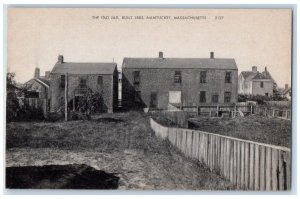 c1910's The Old Jail Building Scene Nantucket Massachusetts MA Antique Postcard