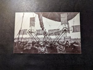 Mint 1910 Germany Aviation Zeppelin Postcard Parseval in Dresden