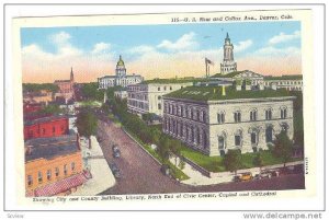 U. S. Mint And Colfax Avenue, Denver, Colorado, 1910-1920s