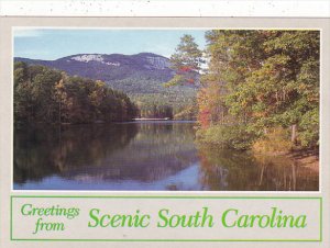 Greetings From Scenic South Carolina Table Rock Mountain Pickens County