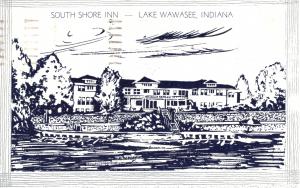 US   PC2103 SOUTH SHORE INN, LAKE WAWASEE, INDIANA