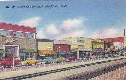 North Carolina Rocky Mount Business Section