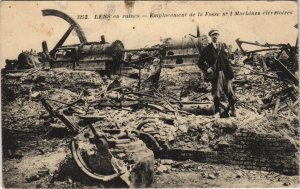 CPA LENS en ruines-Emplacement de la Fosse, Machines élévatoires (44167)