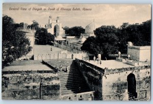India Postcard General View of Durgah or Tomb of Khavaja Sahib Ajmere 1910