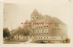 IA, Ida Grove, Iowa, RPPC, High School Building, Carroll Photo No 29