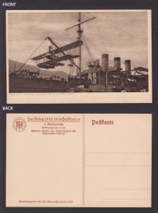 GERMANY, Vintage postcard, Navy Plane, Unused