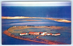 STANHOPE BEACH INN & MOTEL, Prince Edward Island Canada ~ Aerial View Postcard