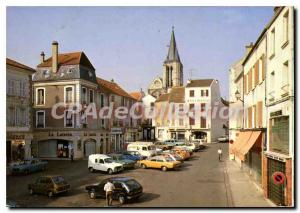 Postcard Modern Brie Comte Robert (Seine et Marne) Place du Marche