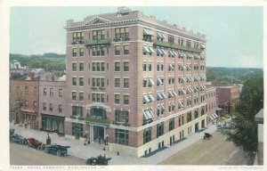 United States Burlington Hotel Vermont postcard 