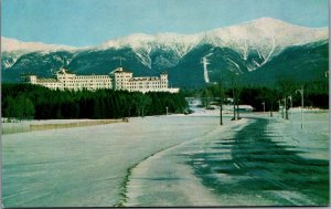 USA Mount Washington Hotel New Hampshire Chrome Postcard C027