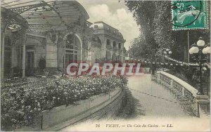 Postcard Old Vichy A corner Casino