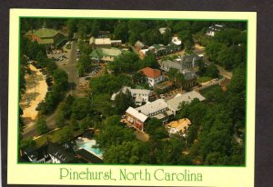 NC Pinehurst Hotel Country Club North Carolina Postcard Aerial View