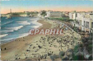 Modern Postcard Biarritz