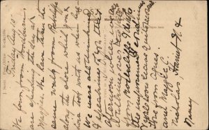 Kippford Scotland c1910 Real Photo Postcard