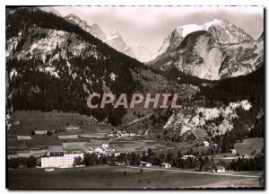 Old Postcard Praloonon Vanoise Grand Hotel and the Grande Casse