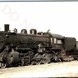 c1930s San Diego & Arizona Railroad 101 Locomotive RPPC Real Photo PC SDA AZ A49