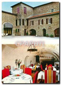 Postcard Modern Hostellerie du Chateau of Montledier The Court Room restaurant