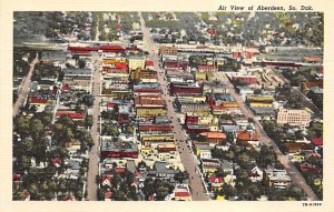 Air view of city  Aberdeen SD 