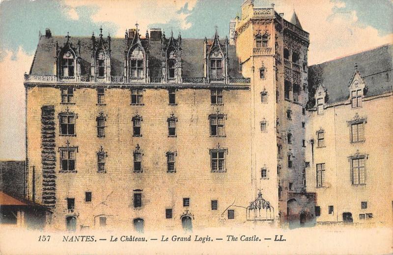 BR78408 nantes le chateau le grand logis the castle  france