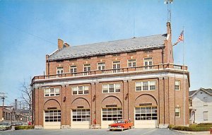 Central firehouse, orange county Middletown New York USA New York Fire Depart...