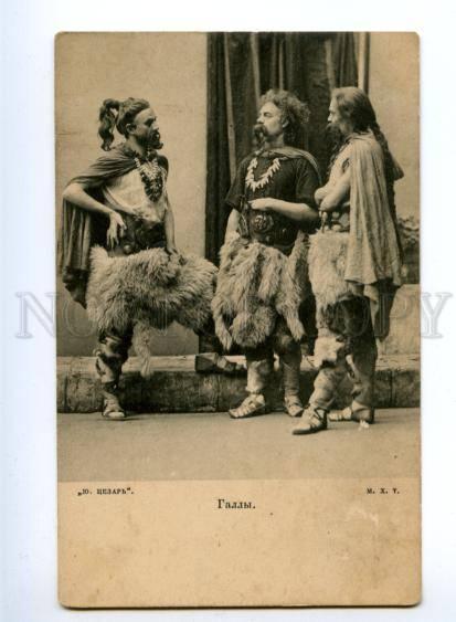 139190 CAESAR Type of Gauls Russia DRAMA Theatre Actor Vintage